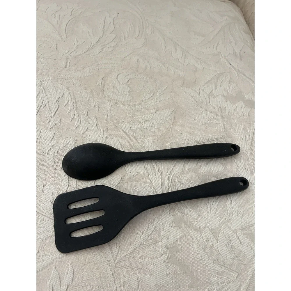 Rae Dunn Mini Kitchen Utensils Lil Dad Kitchen Flip Stir Spatula Turner Spoon 8